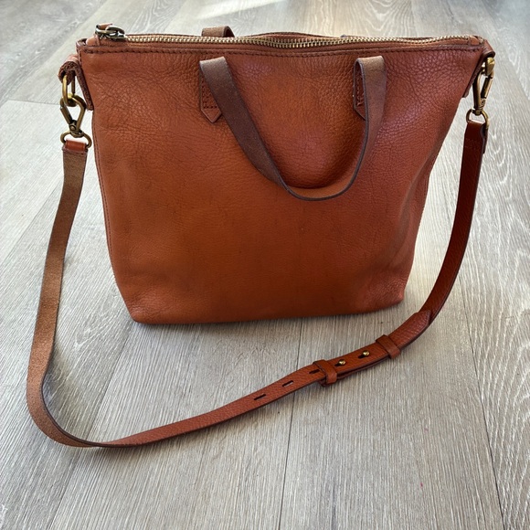 Madewell Leather crossbody bag Minimalist preppy purse - Picture 10 of 10